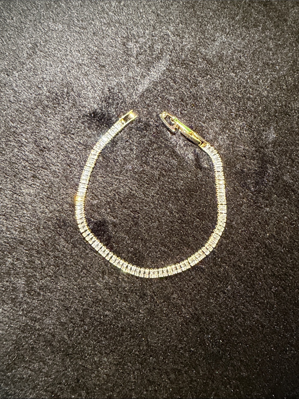 Brand New Gold Tennis Bracelet - Women's Elegant Chain Bracelet